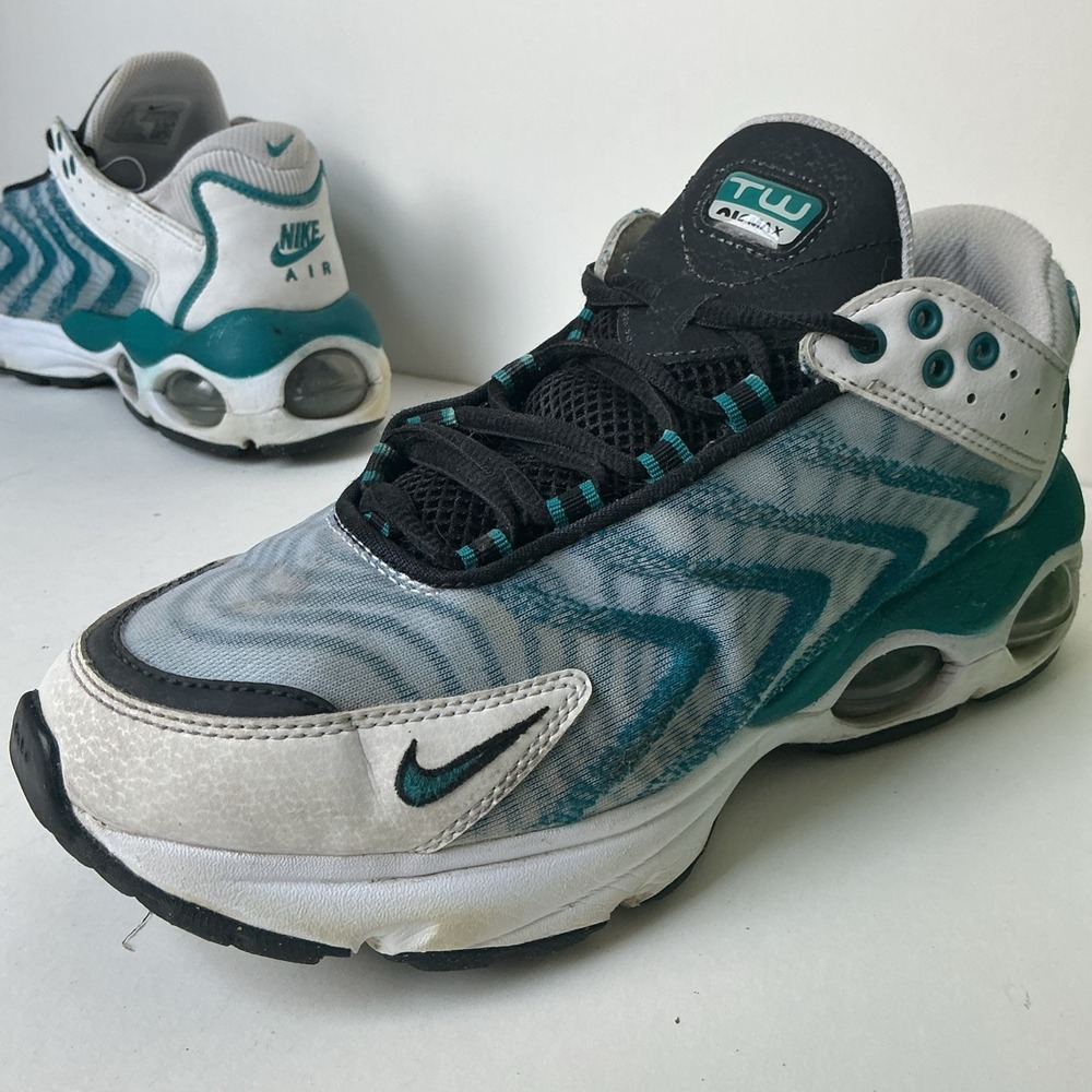 Nike Air Max TW White Bright Spruce Mens Size 8 Casual Training DQ3984-103 Shoes